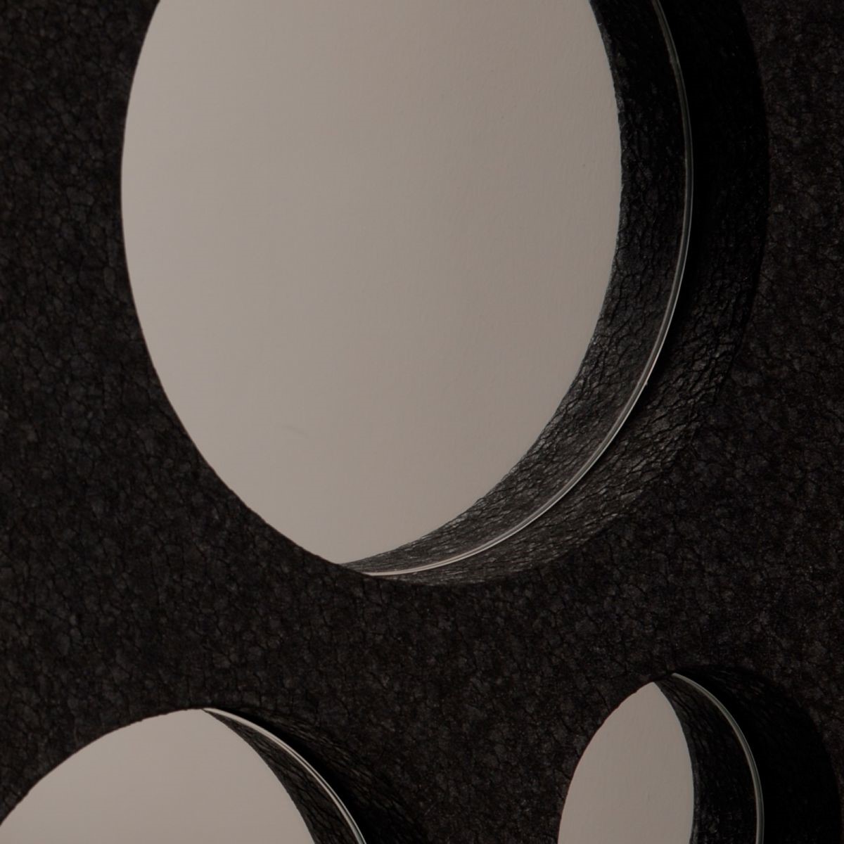 Metal Cnc Kesim Ayna,Özel Kabartma  Baskı Desenli  Yuvarlak Ayna
