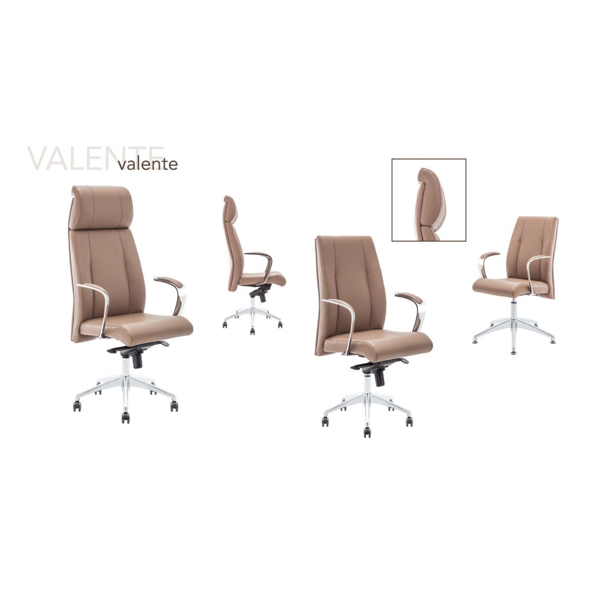 Krom Ayaklı Makam Koltuğu-Vip Müdür Koltuğu,Vip Makam Koltuğu