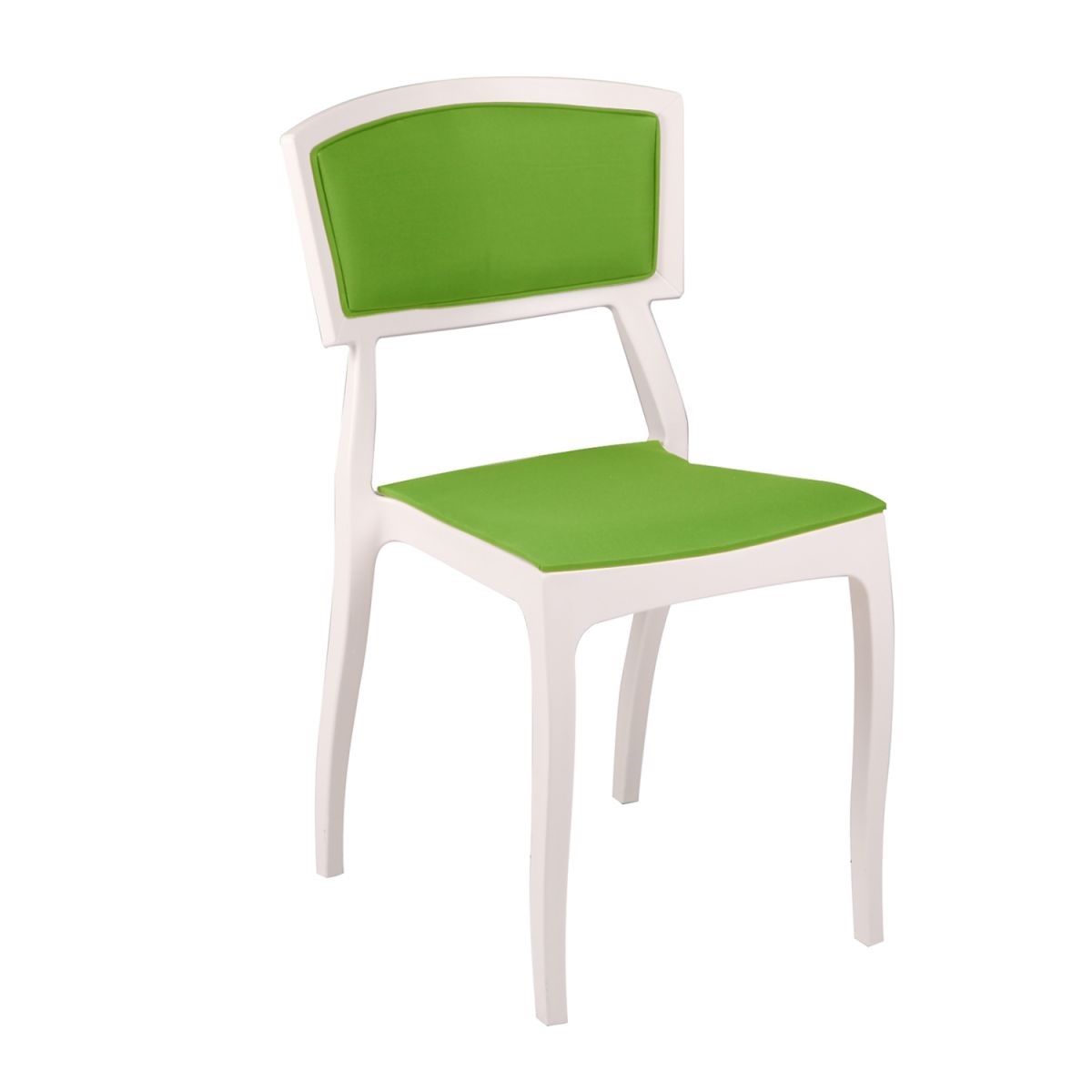 PP Sandalye,Oturma Kısmı Minderli Plastik Contract Sandalye