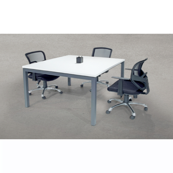 Profil Ayaklı Toplantı Masası, 4 kişilik Topllantı Masası ,Kare Toplantı Masası