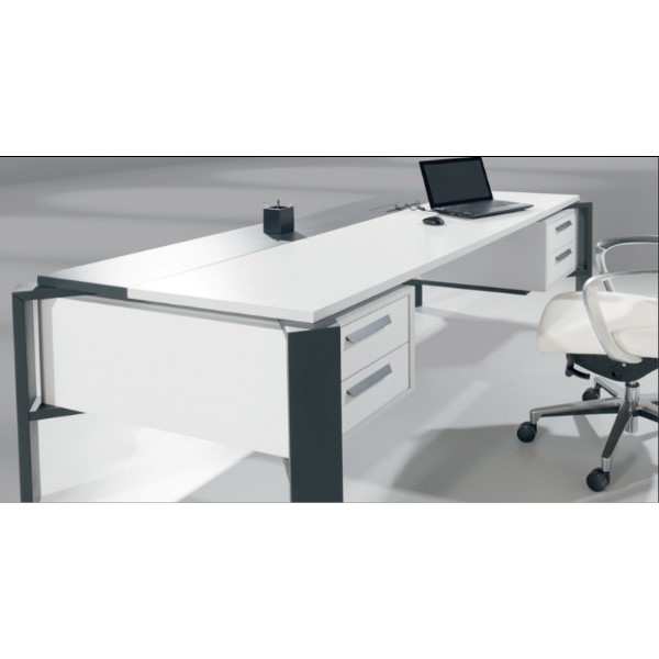Özel tasarım ofis masa takımı Genişlik : 235 cm, Derinlik : 110 cm, Yüksekli : 75 cm